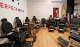 Fotele fryzjerskie w salonie Perfect Studio